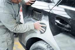 Herramientas profesionales para pintar vehículos