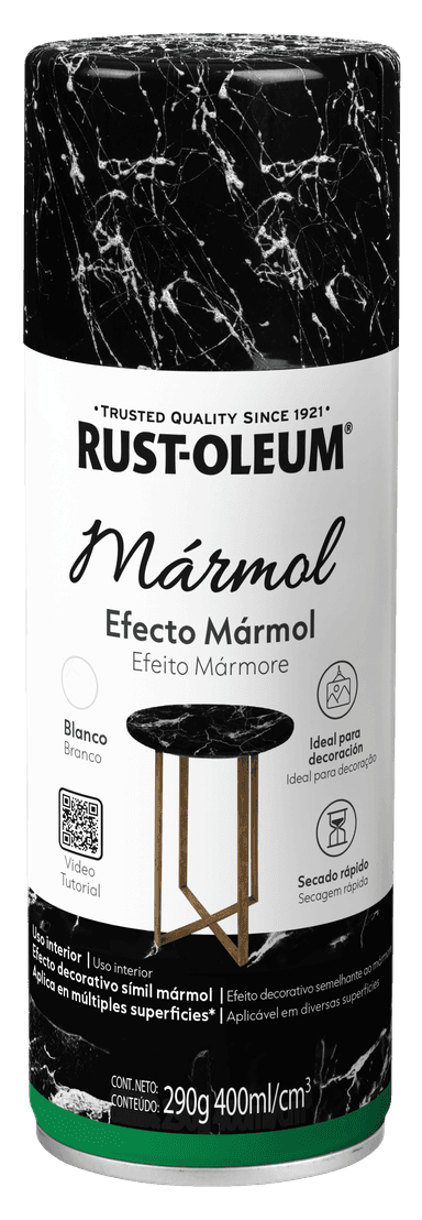 Tinta em Spray Efeito Mármore