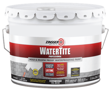 Zinsser WaterTite - Pintura impermeabilizante Anti Hongo y Moho