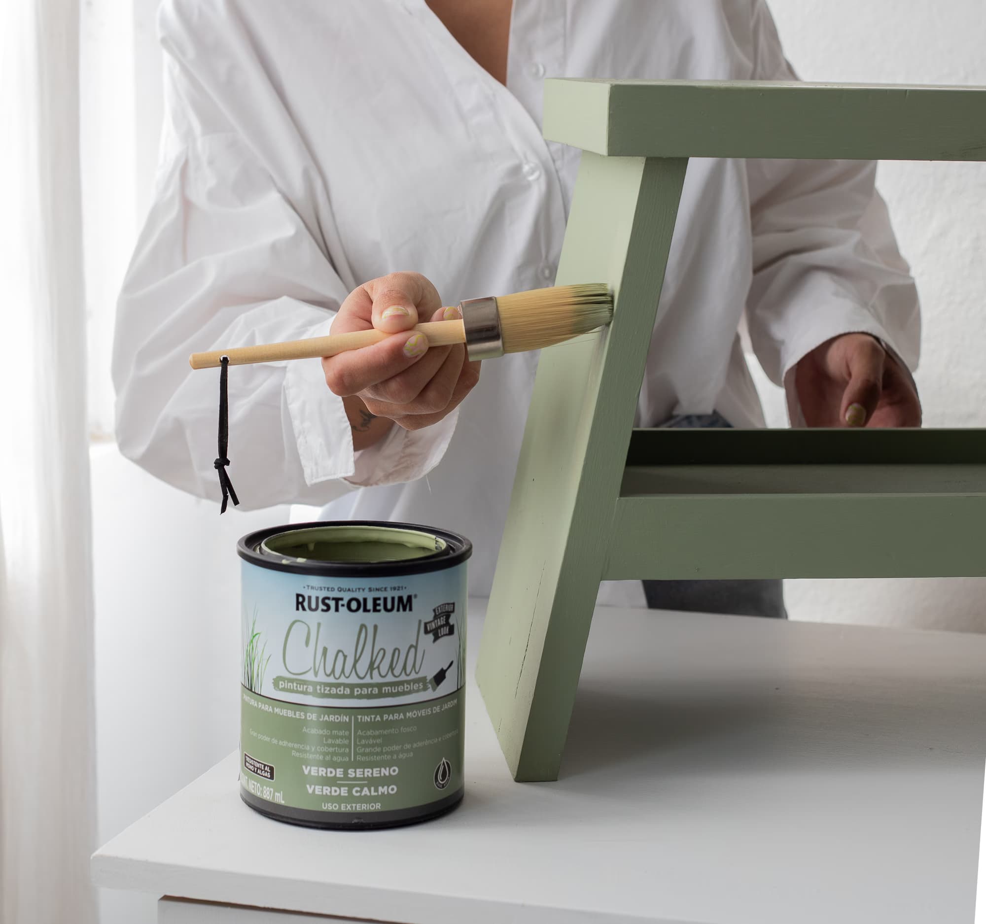 imagen de Cómo pintar un mueble vintage o moderno con efecto tizado o metalizado: tendencias que no pasan de moda