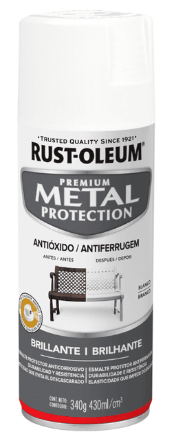 Metal Protection Esmalte Anticorrosivo en Aerosol Acabado Brillante