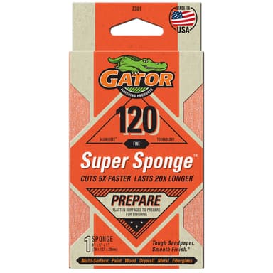 Gator Super Esponja Premium de óxido de aluminio de grano 120