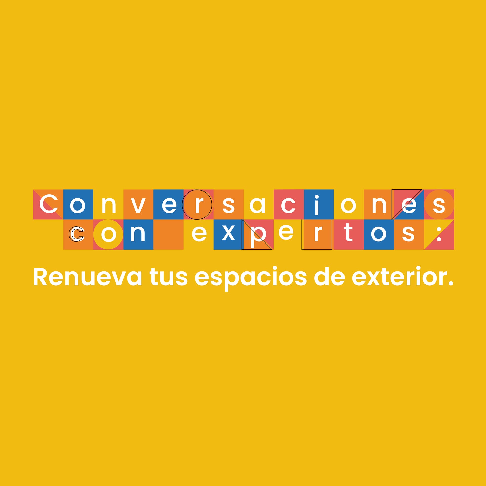 Renueva tus espacios de exterior con tus propias manos.