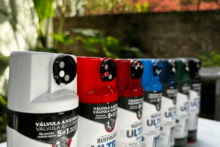 imagen de Conoce a Ultra 5 en 1: la primera pintura en spray con válvula intercambiable
