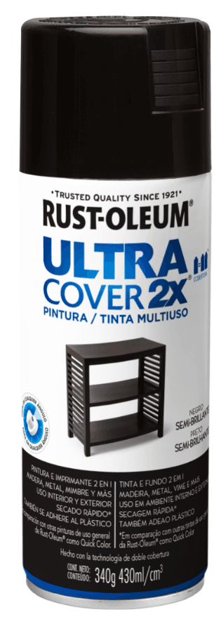 Ultra Cover 2X Pintura Multiuso en Aerosol Acabado Semi Brillante