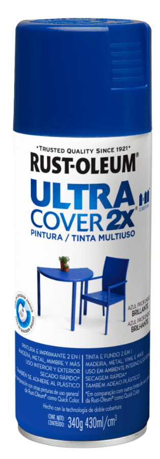 Ultra Cover 2X Pintura Multiuso en Aerosol Acabado Brillante