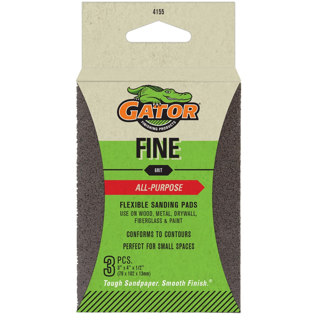 Gator Almohadilla de lijado flexible de grano fino x 3 unidades