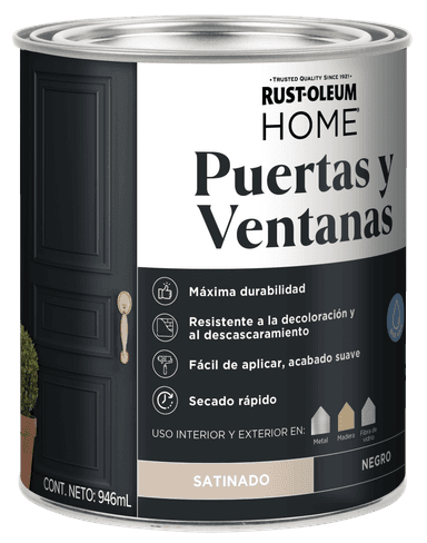 Pintura para Puertas Interior - Exterior Satinado