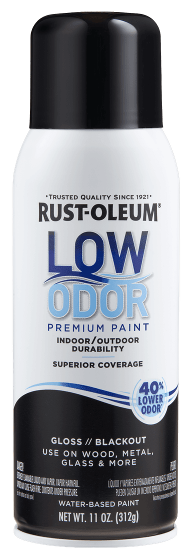 Low Odor Pintura Base Agua en Aerosol Brillante