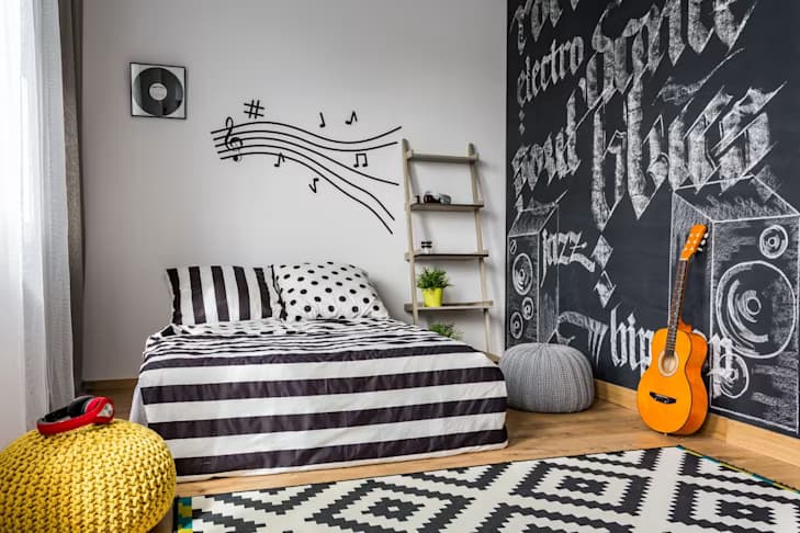 imagen de Cómo decorar una habitación con pintura decorativa
