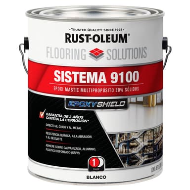 Sistema 9100 Epoxi Mastic Multipropósito 80% Sólidos