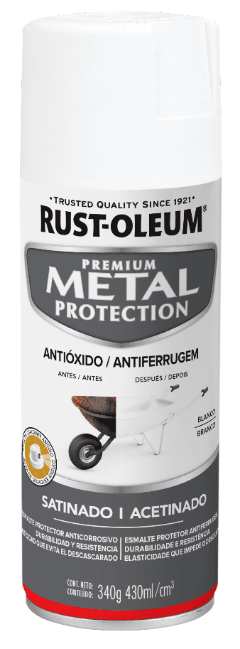 Metal Protection Esmalte Anticorrosivo en Aerosol Acabado Satinado