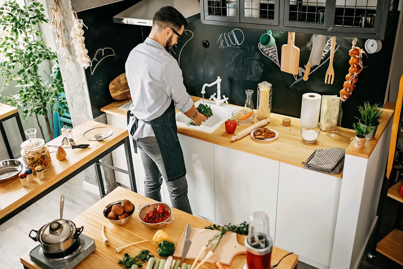 imagen de Personalizá tu cocina con pintura para pizarrón