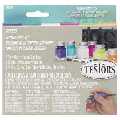 Testors Craft Acrílicos Brillantes