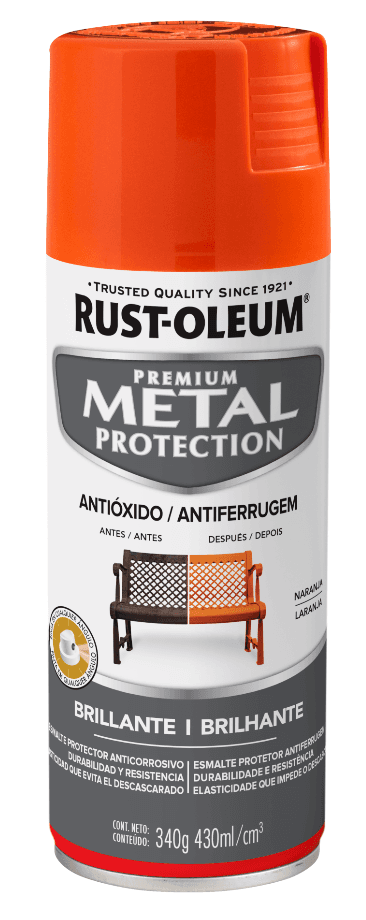 Metal Protection Esmalte Anticorrosivo en Aerosol Acabado Brillante