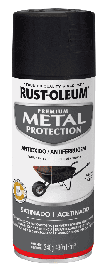 Metal Protection Esmalte Anticorrosivo en Aerosol Acabado Satinado