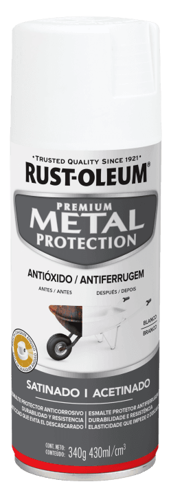 Metal Protection Esmalte Anticorrosivo em Aerossol Acabamento Acetinado