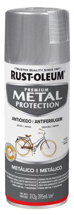Metal Protection Esmalte Anticorrosivo em Aerossol Acabamento Metálico