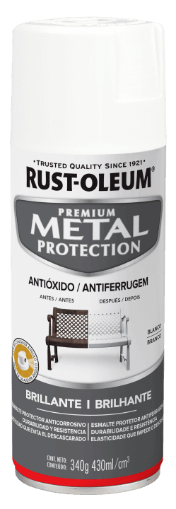 Metal Protection Esmalte Anticorrosivo em Aerossol Acabamento Brilhante