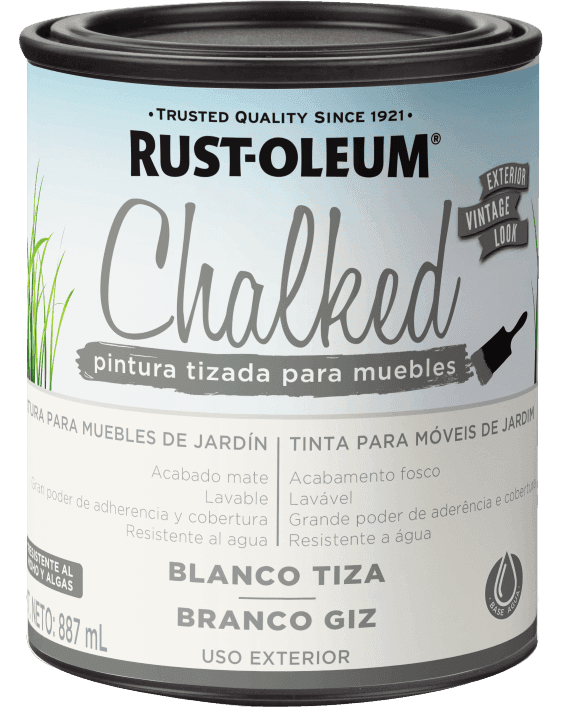 Chalked Pintura Tizada Base Agua de Exterior