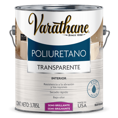 Poliuretano para madera de interior base agua