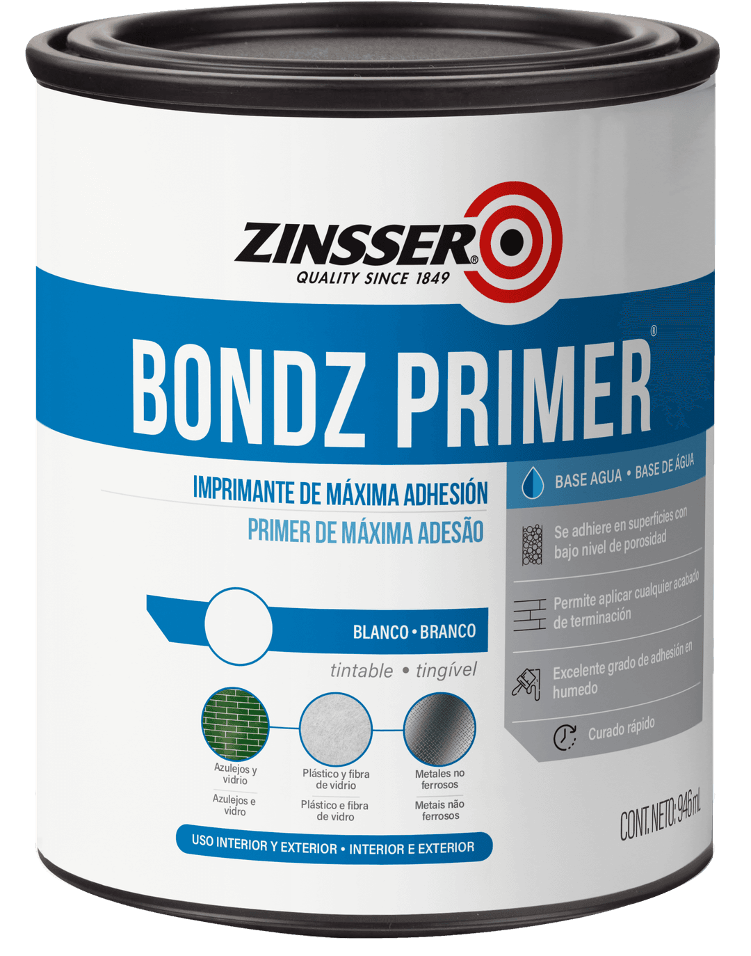 Zinsser Bondz Primer - Fondo de Máxima adhesión