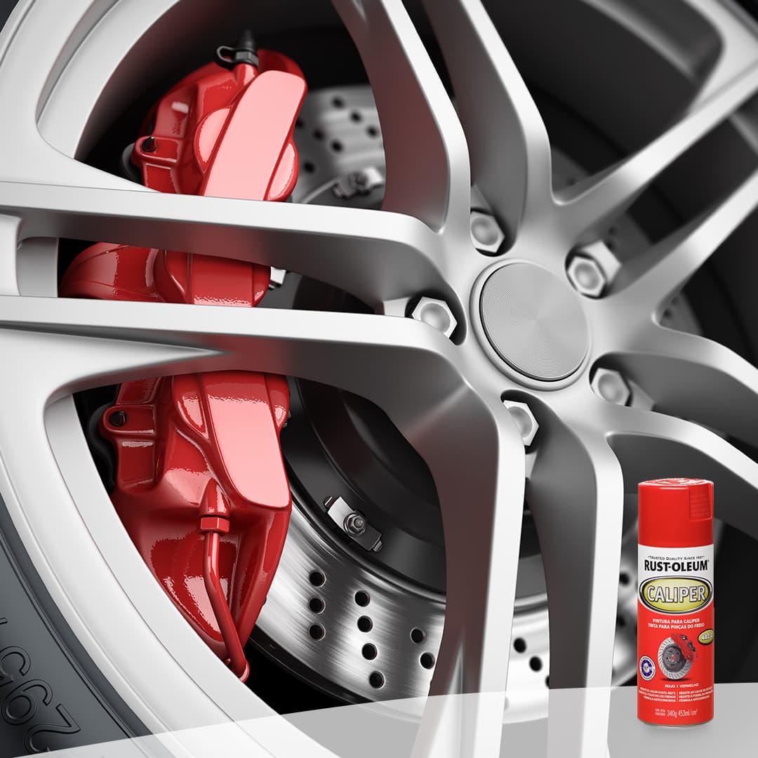 Caliper Rust Pintura para caliper de frenos: Aerosol 452 ml | Rust-Oleum | Rust ...